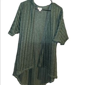 Women’s Knit Green LulaRoe Cardigan Sz S